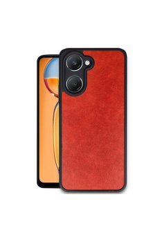 Evimdeyokyok Vivo Y18 Kılıf Aras Deri Kapak - Kırmızı