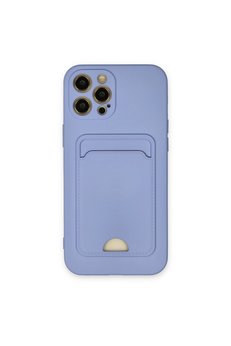 Evimdeyokyok Apple İphone 12 Pro Max Kılıf Kelvin Kartvizitli Silikon - Lila