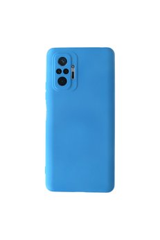 Evimdeyokyok Xiaomi Redmi Note 10 Pro Kılıf Nano İçi Kadife Silikon - Mavi