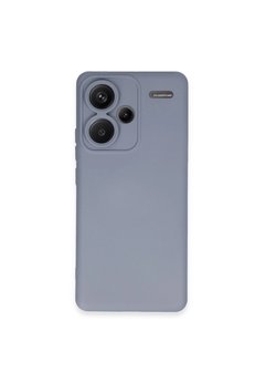 Evimdeyokyok Xiaomi Redmi Note 13 Pro Plus Kılıf Nano İçi Kadife Silikon - Gri