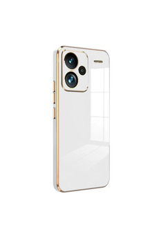 Evimdeyokyok Xiaomi Redmi Note 13 Pro Plus Kılıf Volet Silikon - Beyaz