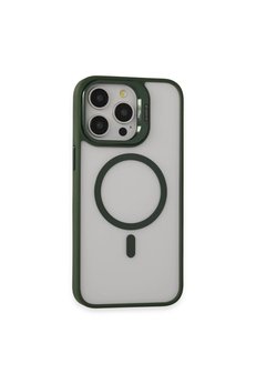 Evimdeyokyok Joko Apple İphone 15 Pro Kılıf Roblox Lens Magsafe Standlı Kapak - Koyu Yeşil