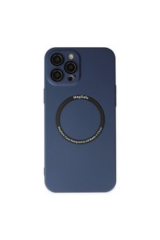 Evimdeyokyok Apple İphone 12 Pro Kılıf Jack Magneticsafe Lens Silikon - Lacivert