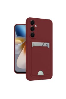 Evimdeyokyok Samsung Galaxy S24 Plus Kelvin Kartvizitli Silikon - Bordo
