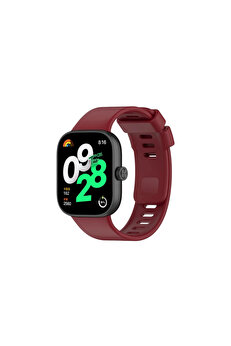 Evimdeyokyok Xiaomi Redmi Watch 4 Klasik Kordon - Bordo