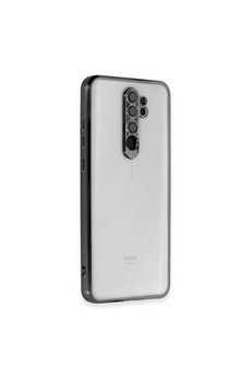Evimdeyokyok Xiaomi Redmi Note 8 Pro Kılıf Razer Lensli Silikon - Siyah