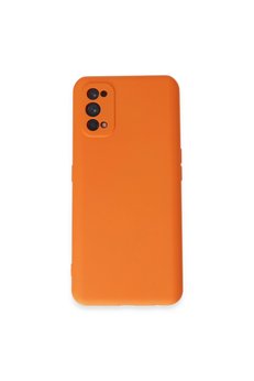 Evimdeyokyok Realme 7 Pro Kılıf Nano İçi Kadife Silikon - Turuncu