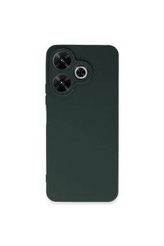 Evimdeyokyok Xiaomi Redmi 13 4G Kılıf First Silikon - Koyu Yeşil