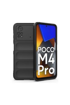 Evimdeyokyok Xiaomi Poco M4 Pro 4G Kılıf Optimum Silikon - Siyah