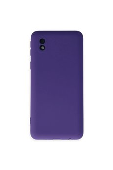 Evimdeyokyok Samsung Galaxy A01 Core Kılıf Nano İçi Kadife Silikon - Mor