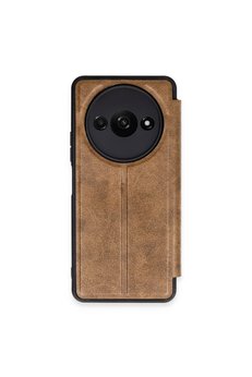 Evimdeyokyok Xiaomi Redmi A3 4G Kılıf Flip Cover - Taba