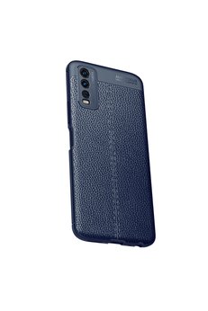 Evimdeyokyok Vivo Y11S Kılıf Auto Focus Kapak - Lacivert