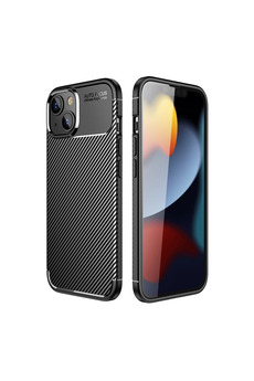 Evimdeyokyok Apple İphone 14 Plus Kılıf Auto Focus Karbon Kapak - Siyah
