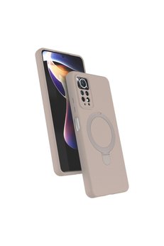 Evimdeyokyok Xiaomi Redmi Note 12 Pro 4G Regal Magsafe Standlı Kapak - Çöl Titanyum