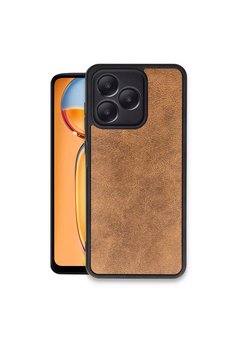 Evimdeyokyok Realme Note 50 4G Kılıf Aras Deri Kapak - Taba