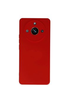 Evimdeyokyok Realme 11 Pro Kılıf Nano İçi Kadife Silikon - Kırmızı