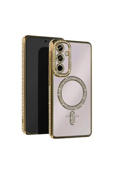 Evimdeyokyok Samsung Galaxy A17 5G Joke Simli Magneticsafe Kılıf - Gold