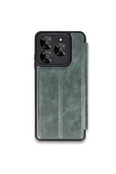 Evimdeyokyok General Mobile Era 50 Kılıf Flip Cover - Koyu Yeşil