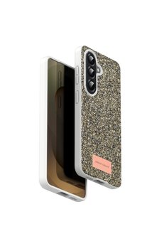 Evimdeyokyok Onegif Samsung Galaxy A17 5G Bright Simli Kapak - Gold