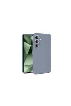 Evimdeyokyok Samsung Galaxy S24 Fe Kılıf Nano İçi Kadife Silikon - Gri