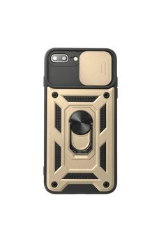 Evimdeyokyok Apple İphone 7 Plus Kılıf Pars Lens Yüzüklü Silikon - Gold