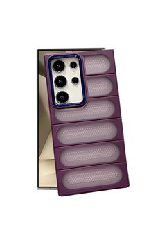Evimdeyokyok Samsung Galaxy S24 Ultra Kılıf Airmax Silikon Kapak - Derin Mor