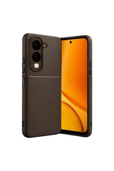 Evimdeyokyok Vivo Y29S Auto Focus Karbon Kapak - Kahverengi