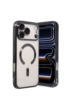 Evimdeyokyok Apple İphone 17 Pro Max Kross Magneticsafe Kapak - Siyah