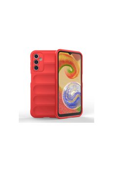 Evimdeyokyok Samsung Galaxy A14 4G Kılıf Optimum Silikon - Kırmızı