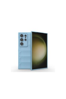 Evimdeyokyok Samsung Galaxy S24 Ultra Kılıf Optimum Silikon - Sky Blue
