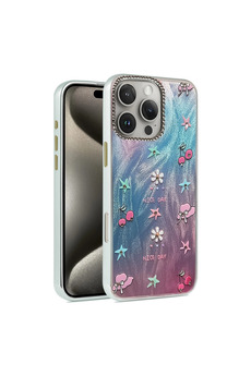 Evimdeyokyok Apple İphone 16 Pro Max Kılıf Blade Aynalı Desenli Kapak - Desen 4