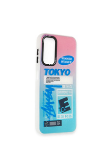 Evimdeyokyok Samsung Galaxy A14 4G Kılıf Estoril Desenli Kapak - Estoril - 1