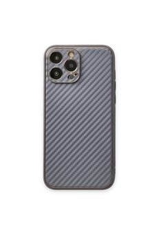 Evimdeyokyok Apple İphone 13 Pro Max Kılıf Coco Karbon Silikon - Gri