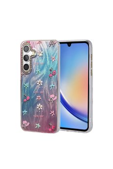 Evimdeyokyok Samsung Galaxy A34 5G Kılıf Blade Aynalı Desenli Kapak - Desen 4