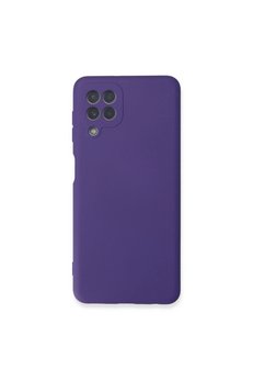 Evimdeyokyok Samsung Galaxy A22 Kılıf Nano İçi Kadife Silikon - Mor