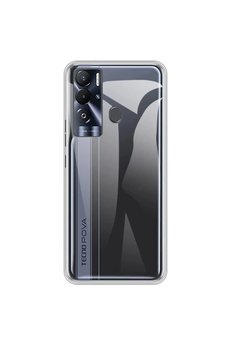 Evimdeyokyok Tecno Pova Neo Kılıf Lüx Şeffaf Silikon