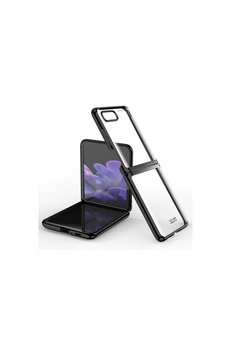 Evimdeyokyok Samsung Galaxy Z Flip 4 Kılıf Fold Element Kapak - Siyah
