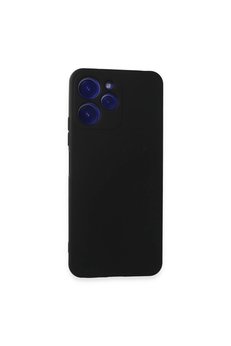 Evimdeyokyok Xiaomi Redmi 12 Kılıf Nano İçi Kadife Silikon - Siyah