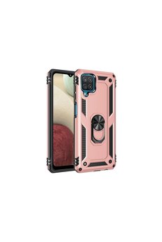 Evimdeyokyok Samsung Galaxy A22 Kılıf Sofya Yüzüklü Silikon Kapak - Rose