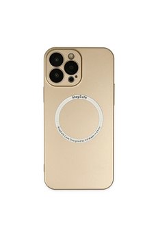 Evimdeyokyok Apple İphone 13 Pro Kılıf Jack Magneticsafe Lens Silikon - Gold