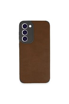 Evimdeyokyok Samsung Galaxy S23 Plus Kılıf Loop Deri Silikon - Kahverengi
