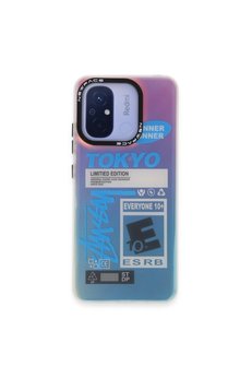 Evimdeyokyok Xiaomi Redmi 12C Kılıf Estoril Desenli Kapak - Estoril - 1