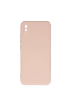 Evimdeyokyok Xiaomi Redmi 9A Kılıf Nano İçi Kadife Silikon - Pudra