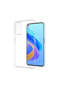 Evimdeyokyok Oppo A96 Kılıf Lüx Şeffaf Silikon