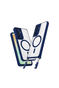 Evimdeyokyok Samsung Galaxy S24 Fe Kılıf Enka Magsafe Silikon Kılıf - Lacivert
