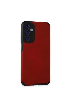 Evimdeyokyok Samsung Galaxy M34 5G Kılıf Loop Deri Silikon - Kırmızı