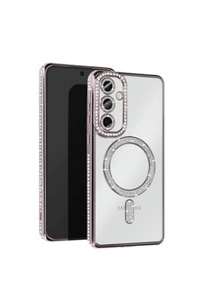 Evimdeyokyok Samsung Galaxy S25 Kılıf Joke Simli Magneticsafe Kılıf - Gümüş