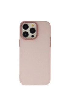 Evimdeyokyok Apple İphone 13 Pro Max Kılıf Modos Metal Kapak - Pembe