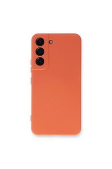 Evimdeyokyok Samsung Galaxy S23 Plus Kılıf Nano İçi Kadife Silikon - Turuncu