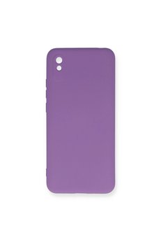 Evimdeyokyok Xiaomi Redmi 9A Kılıf Nano İçi Kadife Silikon - Mor